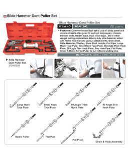 Обратный молоток для рихтовки TOPTUL JGAI1202-foto2