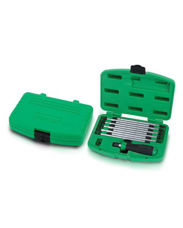 Набір викрутка з насадками 20 в 1 TOPTUL (PH, PZ, SL, Hex, Torx) GAAI2101