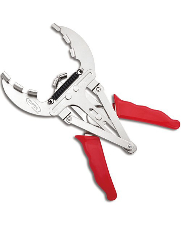 Клещи для установки поршневых колец 50-100мм TOPTUL L215мм JABA0510