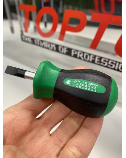 Викрутка міні шліцьова TOPTUL 6.5x25 мм FABB6E03-foto2