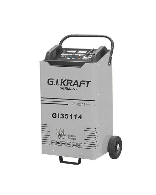 Пуско-зарядное устройство 12/24V, 1800A, 380V G.I.KRAFT GI35114