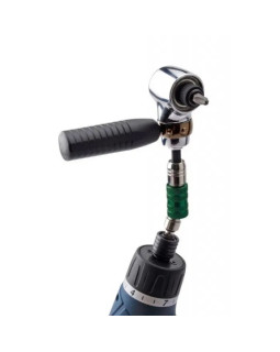 Адаптер угловой для бит 90° TOPTUL под шуруповерт FTGC0808-foto2