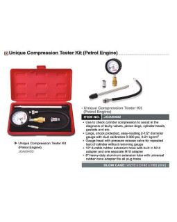 Компресометр бензиновий TOPTUL зі змінними наконечниками JGAI0402-foto3