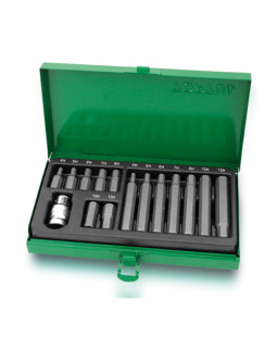 Набор бит HEX TOPTUL 10мм 15ед. GAAD1508 Набор бит HEX TOPTUL 10мм 15ед. GAAD1508