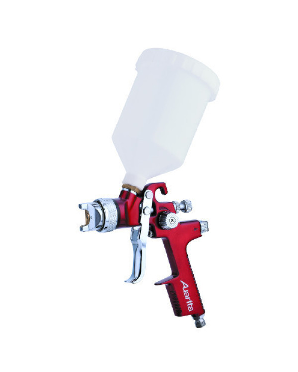 Краскопульт низкого давления HVLP 1,7мм, ВБ пласт. 600мл AUARITA AB-17G-1.7