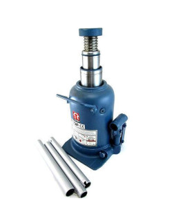 Домкрат гідравлічний пляшковий телескопічний 12т 240-590 мм TORIN TH812001