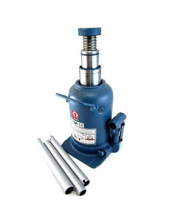Домкрат гідравлічний пляшковий телескопічний 12т 240-590 мм TORIN TH812001