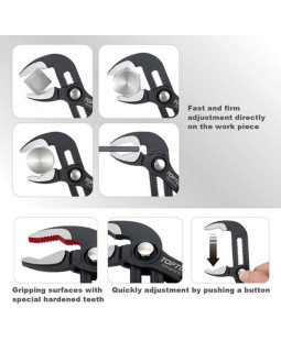 Плоскогубцы переставные TOPTUL 12