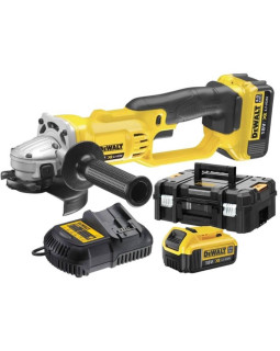 Шлифмашина угловая - болгарка аккумуляторная DeWALT DCG412M2