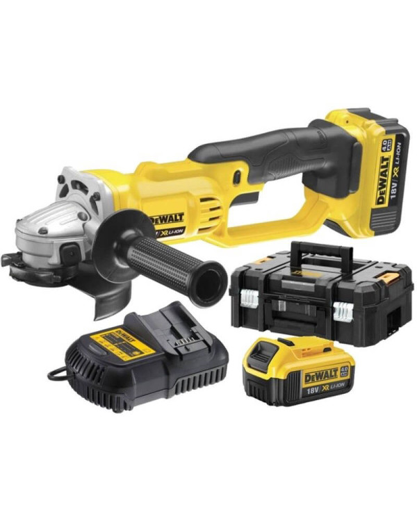 Шлифмашина угловая - болгарка аккумуляторная DeWALT DCG412M2