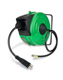 Шланг поліуретановий на котушці (пневматичний подовжувач) 9,5x13,5мм 12м 20атм TOPTUL KHAP1012E