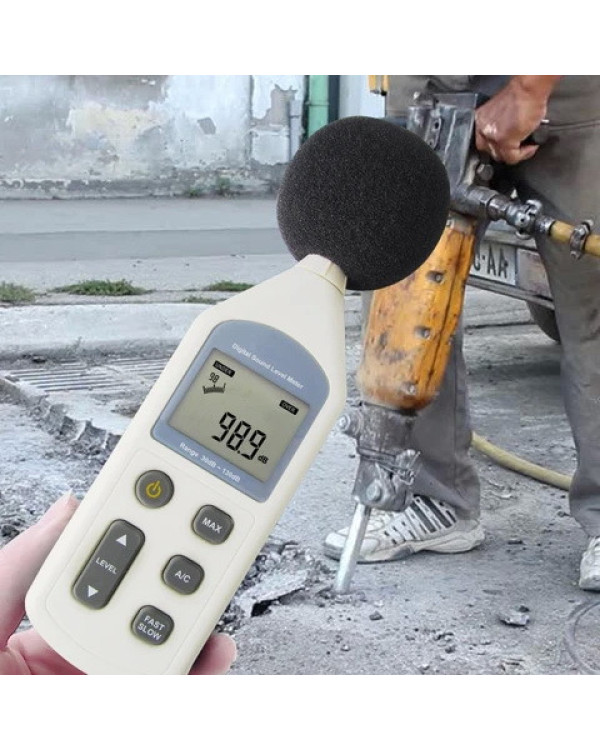 Вимірювач рівня шуму (шумомір) 30-130 дБ BENETECH GM1357