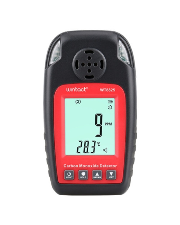 Газоаналізатор СО + термометр (0-1000 ppm, 0-50 ° C) WINTACT WT8825