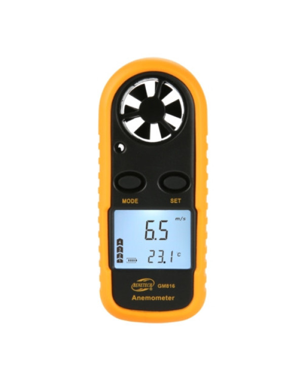 Цифровий анемометр 0,1-30м/с, -10-45°C BENETECH GM816
