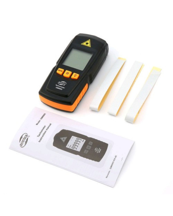 Тахометр бесконтактный (2,5-99999 об/мин) BENETECH GM8905
