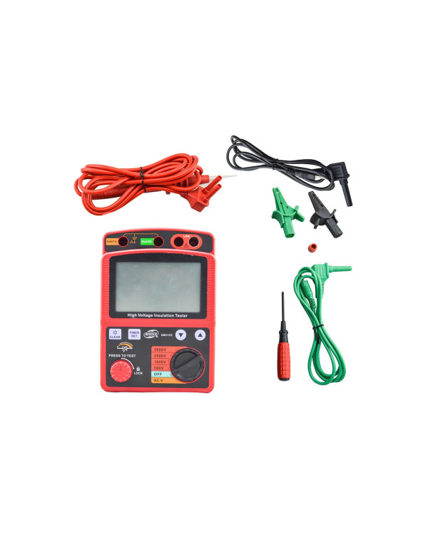 Цифровой мегаомметр (0-1000 ГΩ) BENETECH GM3125