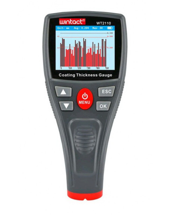 Толщиномер для авто Fe/nFe, 0-1500мкм WINTACT WT2110
