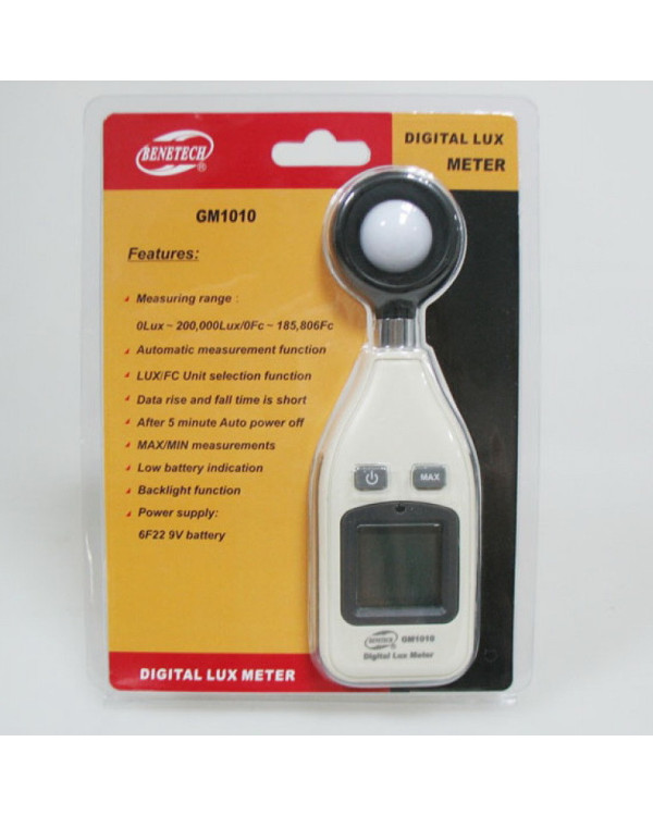 Люксметр 200000 Lux BENETECH GM1010