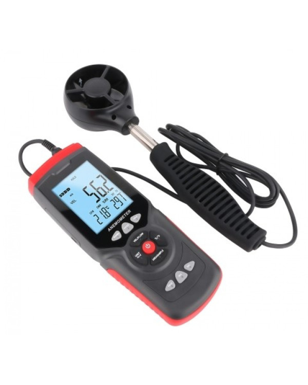 Анемометр профессиональный USB 0,3-45м/с, 0-45°C BENETECH GT8907