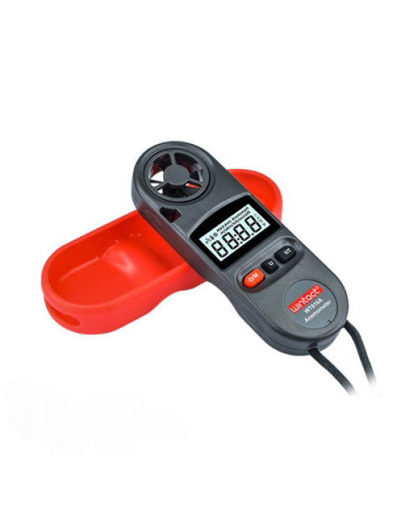 Анемометр цифровой 0,7-30м/с, -10-45°C WINTACT WT816A