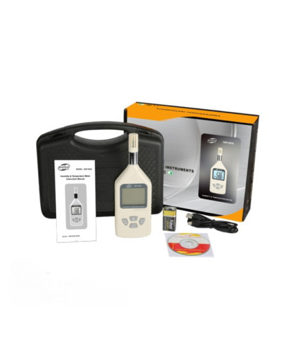 Термогигрометр USB 0-100%, -30-80°C BENETECH GM1360A