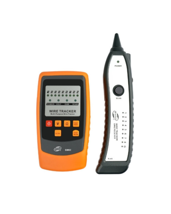 Кабельний тестер RJ-45 та RJ-11 BENETECH GM62