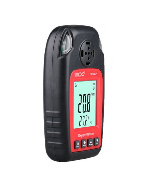 Датчик концентрації кисню O2 + термометр (0-25% VOL, 0-50 ° C) WINTACT WT8821
