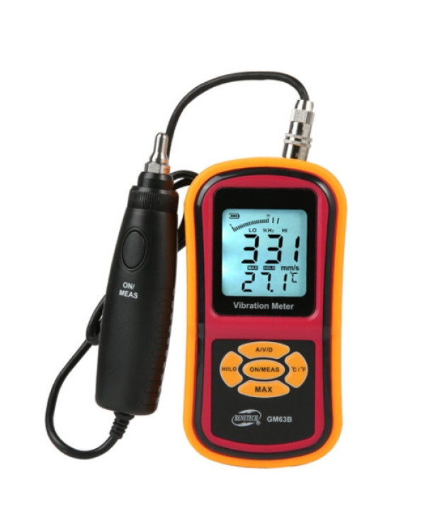 Виброметр с выносным датчиком BENETECH GM63B