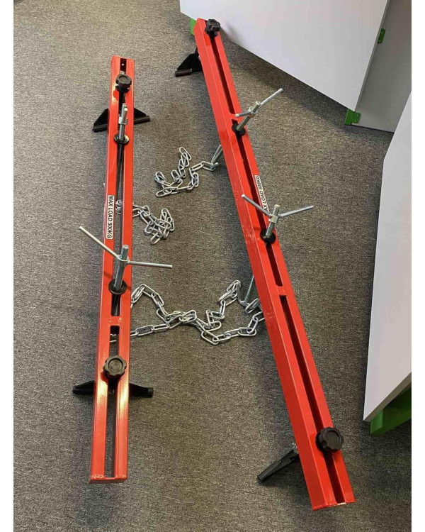 Траверса для зняття двигуна з двома захватами 500 кг 1500 мм (ХЗСО) TRV0500