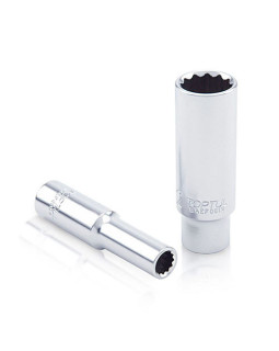 Головка 12-гранная длинная 1/4