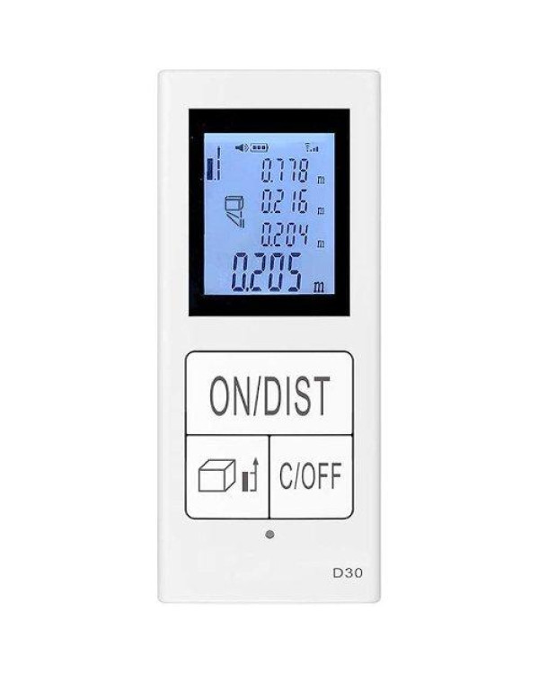 Лазерний дальномір 30м mini PROTESTER D30