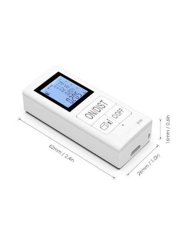 Лазерний дальномір 30м mini PROTESTER D30