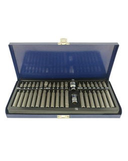 Набор бит 10мм HEX, TORX, SPLINE 40ед. СТАНДАРТ SDBS0040 Набор бит 10мм HEX, TORX, SPLINE 40ед. СТАНДАРТ SDBS0040