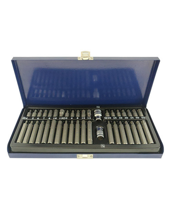Набір біт 10мм HEX, TORX, SPLINE 40од. СТАНДАРТ SDBS0040