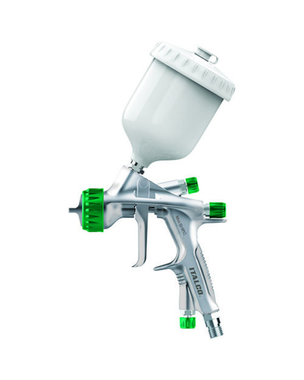 Пистолет покрасочный мини пневматический HVLP 250мл, 1.0мм ITALCO Shine-MINI-1.0