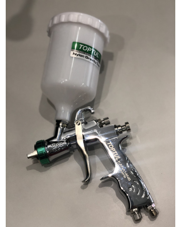Краскопульт професійний HVLP ВП бачок 600мл, 1,4мм TOPTUL KANA14N6