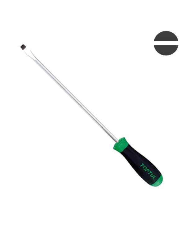 Викрутка шліцева довга 10x400мм TOPTUL FACB1040