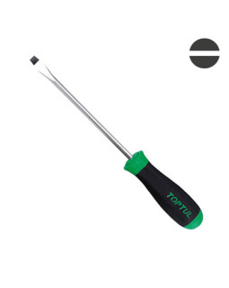 Викрутка плоска шліцева 6.5x200мм TOPTUL FAAB6E20