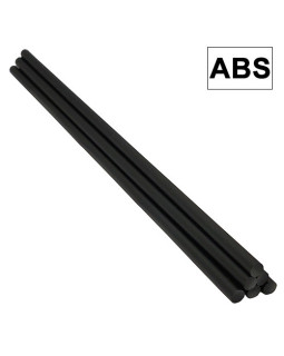 Електроди (прутки) для зварювання пластику (6 шт., акрилонітрил, бутадієн, стирол) TRISCO KTPS06-ABS