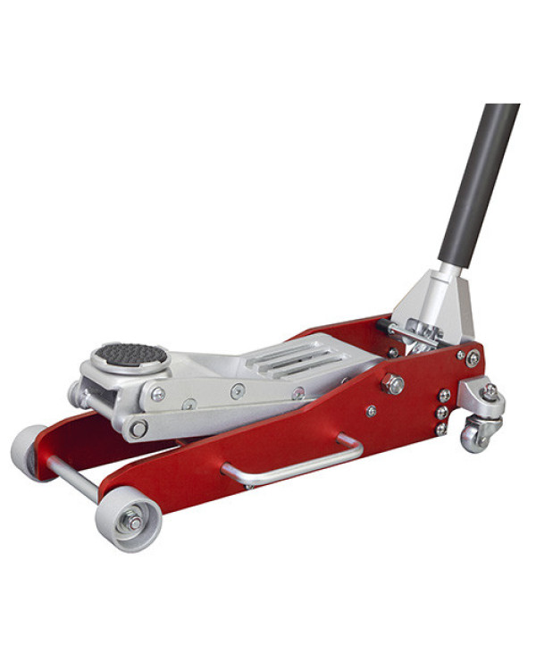 Домкрат із низьким підхопленням алюмінієвий підкатний 2.5т 98-480 мм (з подвійною помпою) TORIN T830003XL