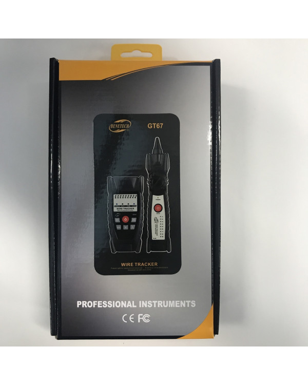 Тестер кабельный цифровой помехоустойчивый BENETECH GT67