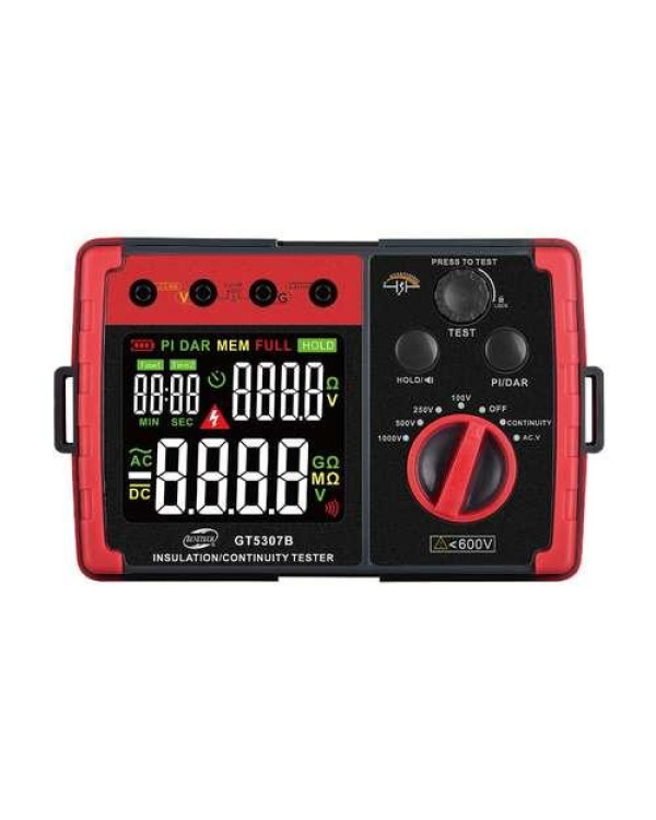 Тестер для сопротивления изоляции (мегаомметр) (0-5,5 ГΩ) BENETECH GT5307B