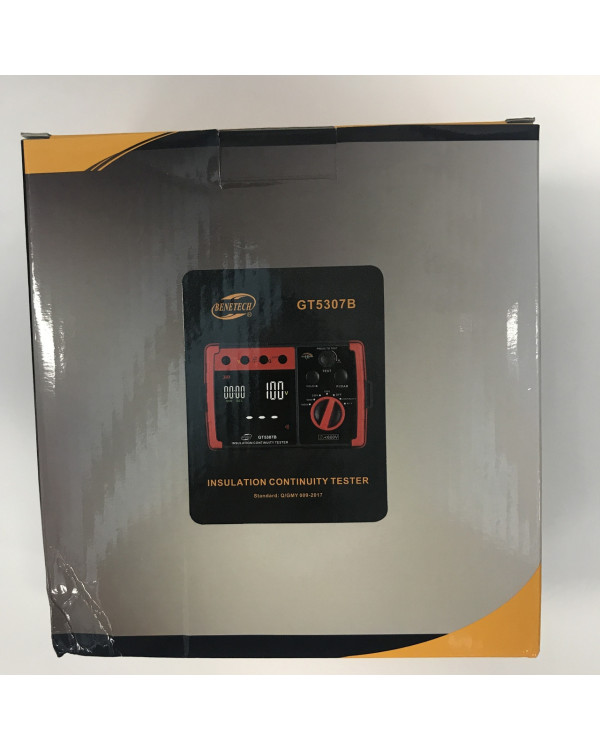Тестер для сопротивления изоляции (мегаомметр) (0-5,5 ГΩ) BENETECH GT5307B
