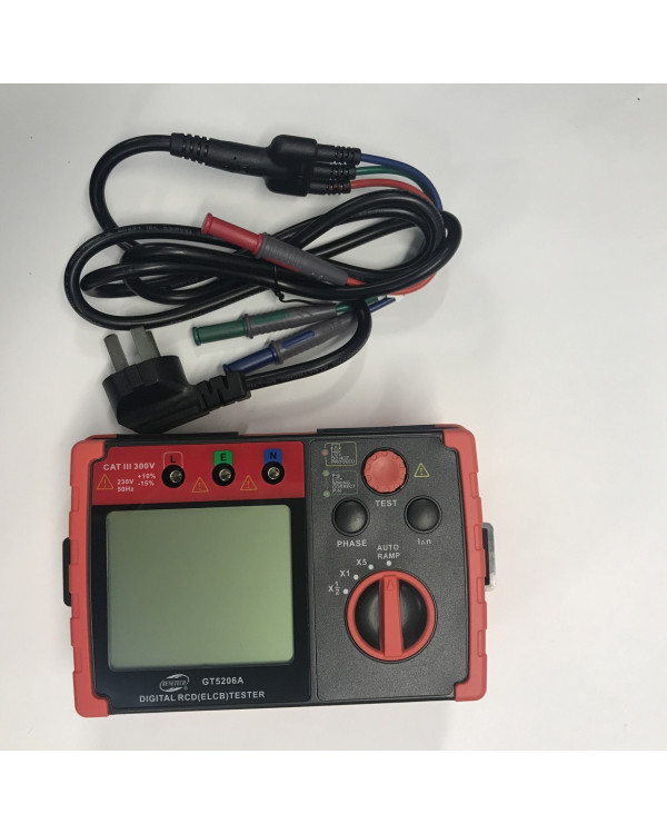 Тестер УЗО цифровой BENETECH GT5206A