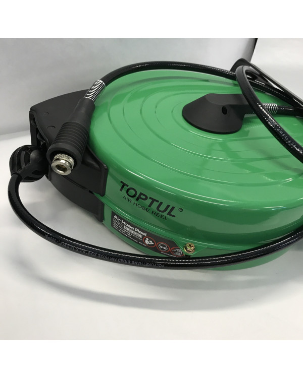 Катушка пневматическая (удлинитель пневматический) 9,5x13,5мм 20м 20атм TOPTUL KHAP1020E