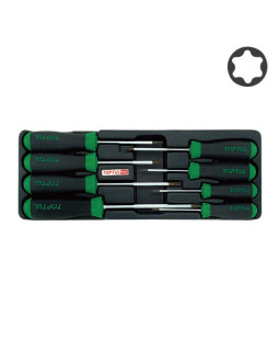 Набір викруток TORX T9-T40 8од. (В ложементі, тип А) TOPTUL GAAT0813