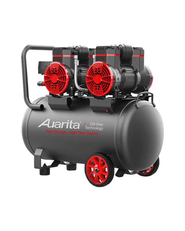 Безмасляный компрессор 50л AUARITA 2-1450X2F50