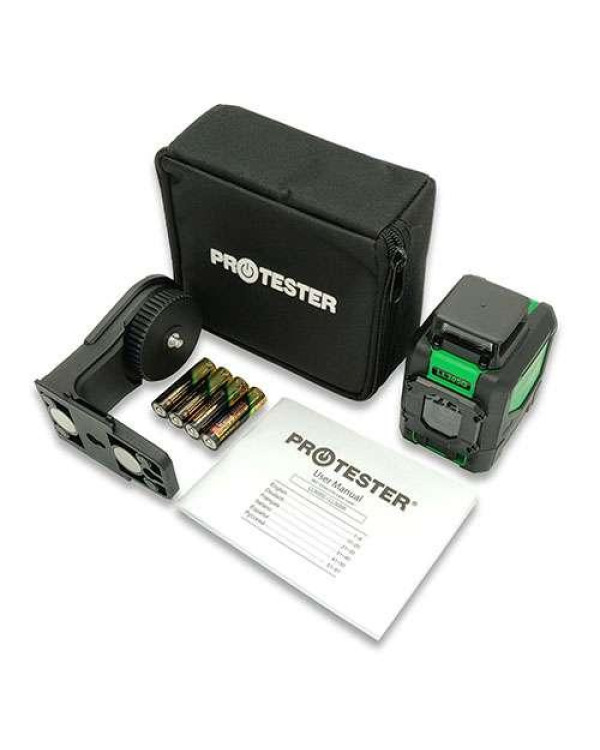 Побудовник площин лазерний H360°/1V, (зелений промінь) PROTESTER LL305G