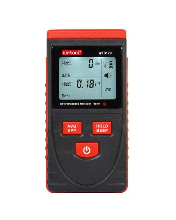 Детектор электромагнитного поля (1-1999В/м, 0.01-99,99μt) WINTACT WT3120