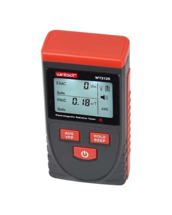 Детектор электромагнитного поля (1-1999В/м, 0.01-99,99μt) WINTACT WT3120